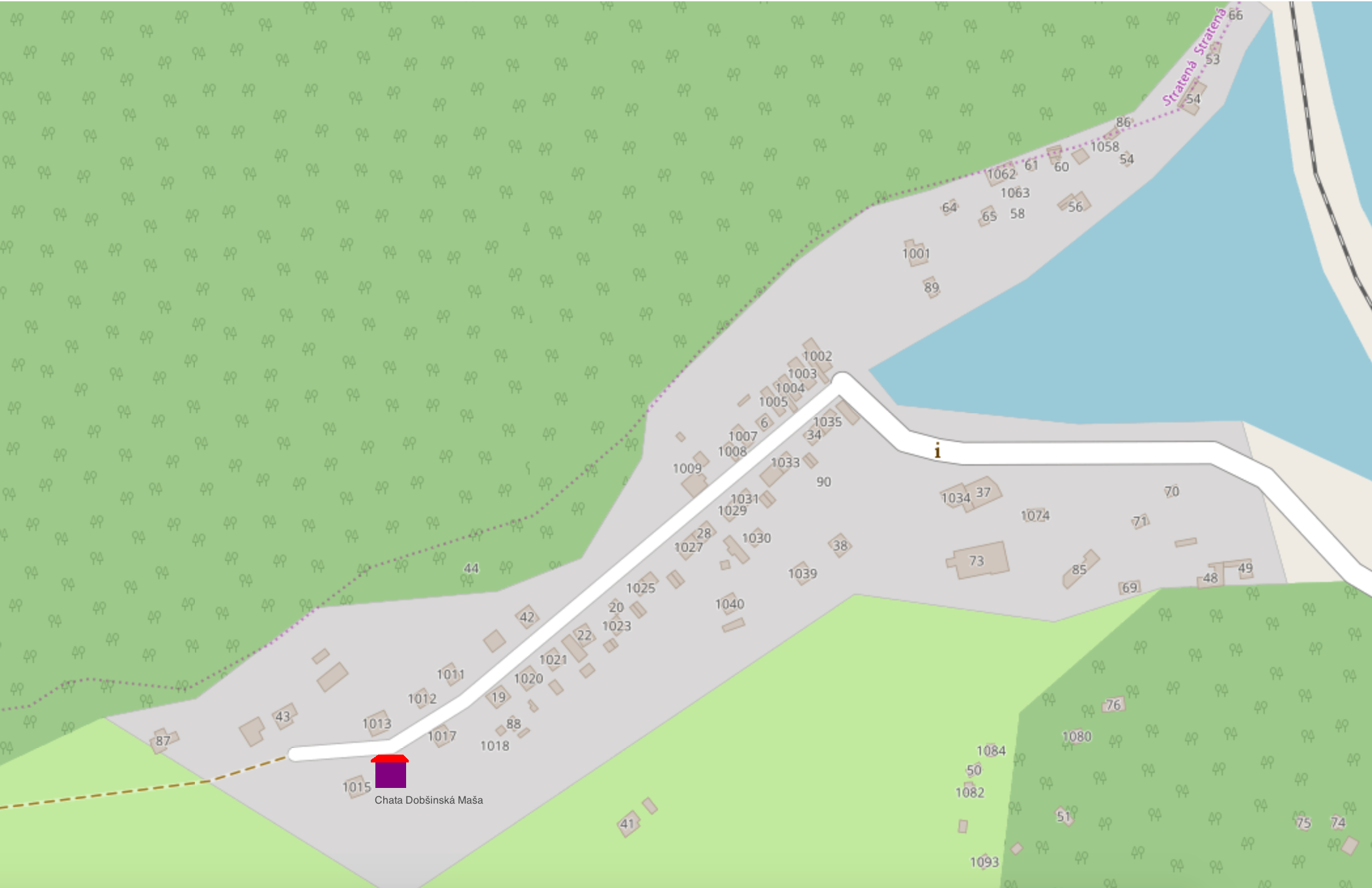 Mapa Dobsinska Masa